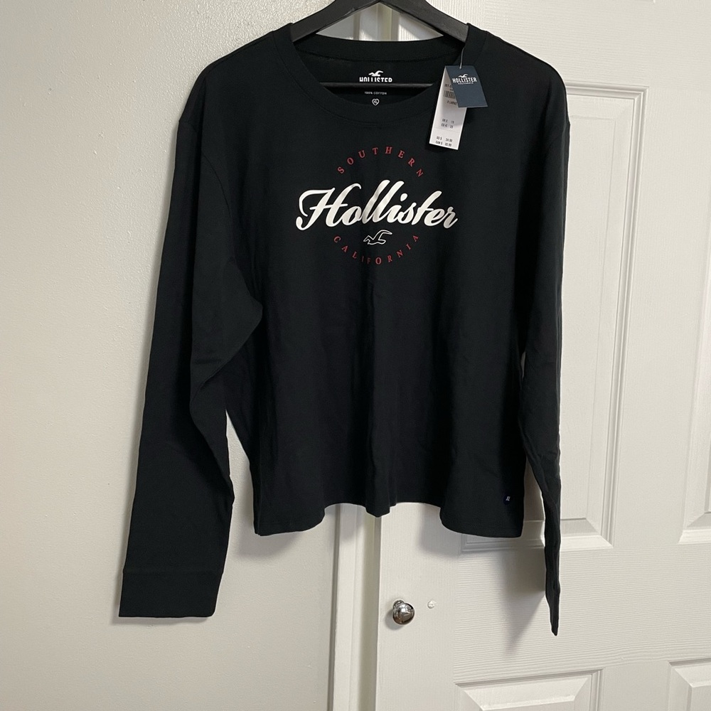 HOLLISTER LONG SLEEVE PRINT LOGO